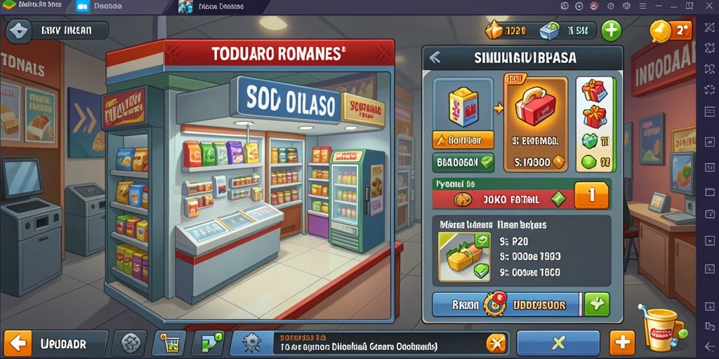 Tampilan menu utama aplikasi 888FW yang menarik.