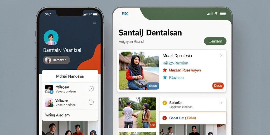 Tampilan antarmuka yang intuitif dan mudah digunakan.