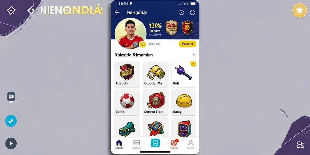 Tampilan utama GAMERP yang menarik dan mudah dinavigasi.