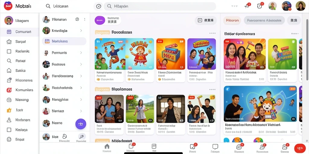 Screenshot menunjukkan tampilan antarmuka yang menarik dan mudah digunakan.
