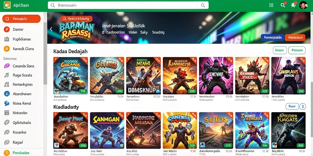 Tampilan interface yang modern dan menarik.