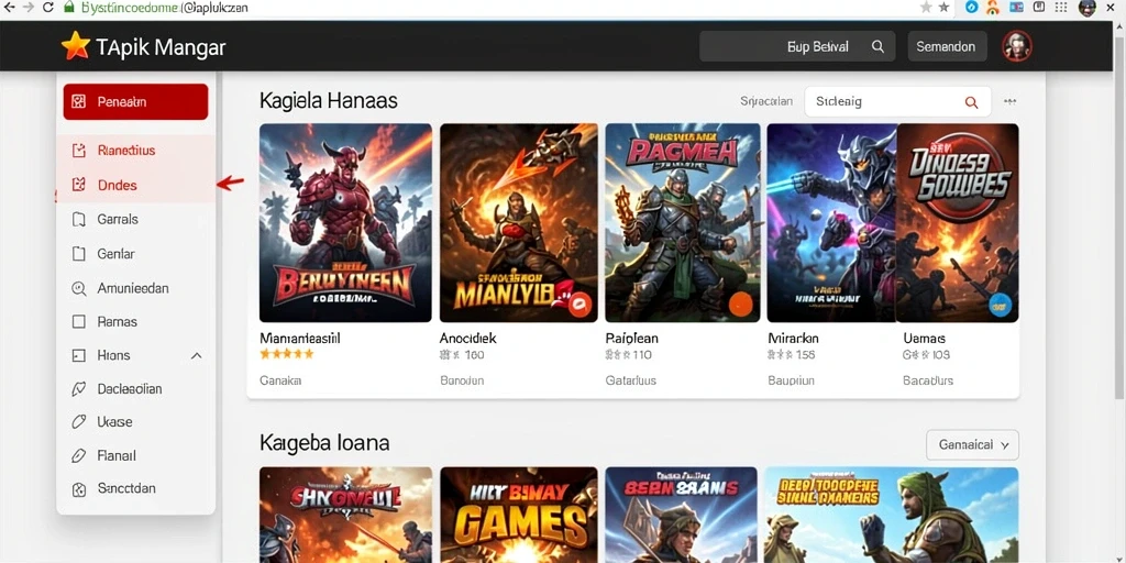 Tampilan menu utama aplikasi RSNVIP yang menarik.