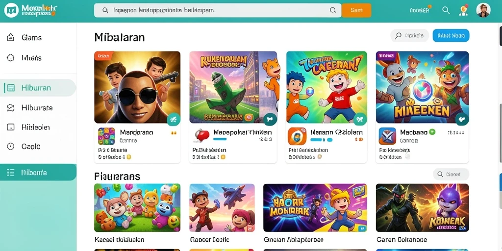 Tampilan antarmuka yang menarik dan mudah digunakan.