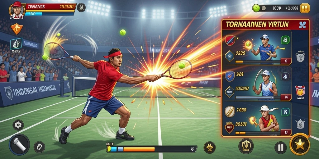 Tampilan awal game yang menarik.