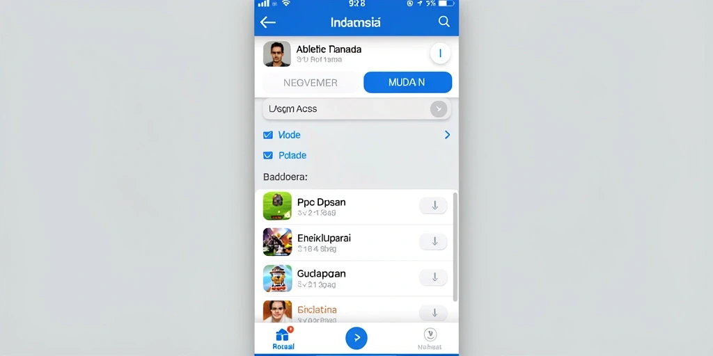Screenshot menampilkan tampilan antarmuka permainan yang menarik.